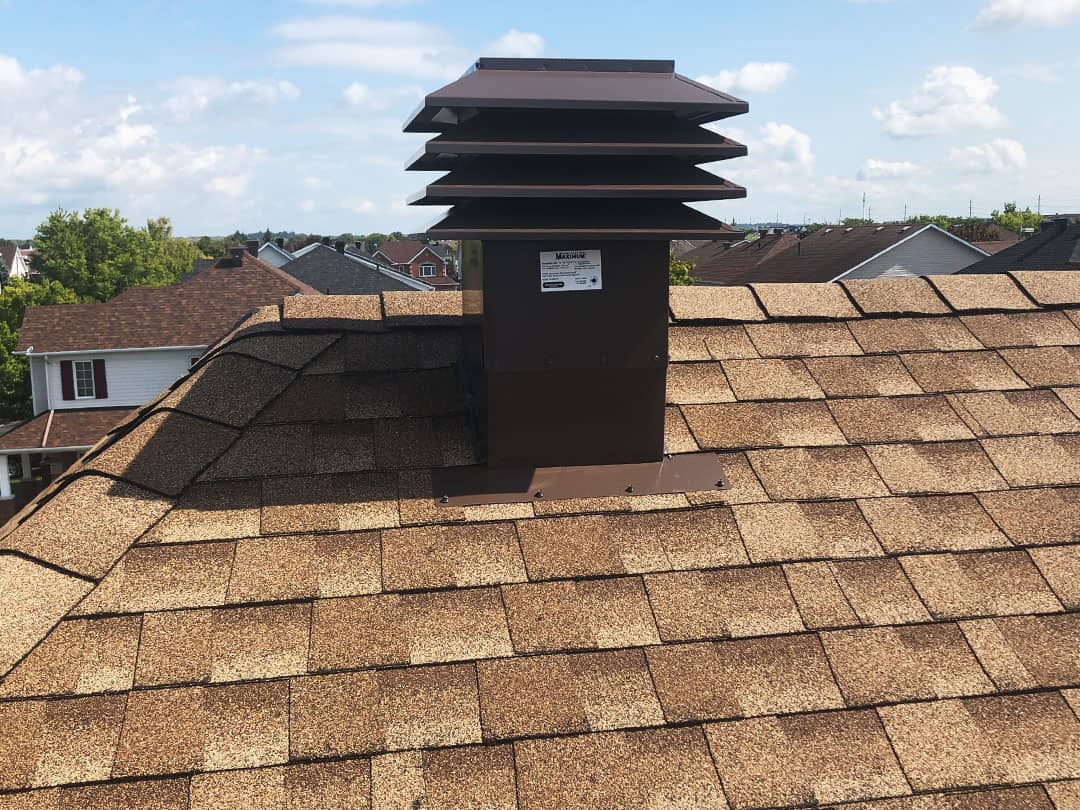 Roof vent example